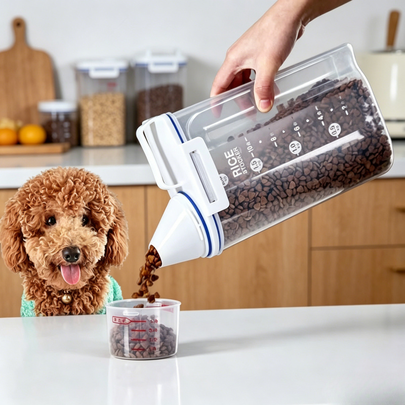 Dog Food Storage Xl - Premium Airtight Pet Food Storage Container,