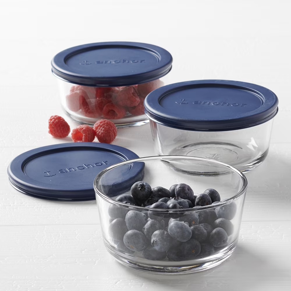 Food Storage With Glass Lids - Anchor Hocking Glass Food Storage Containers