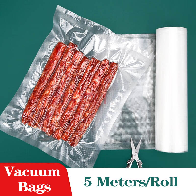 Food Storage Vacuum Bags - 22*500cm Vacuum Bags for Food Sauage