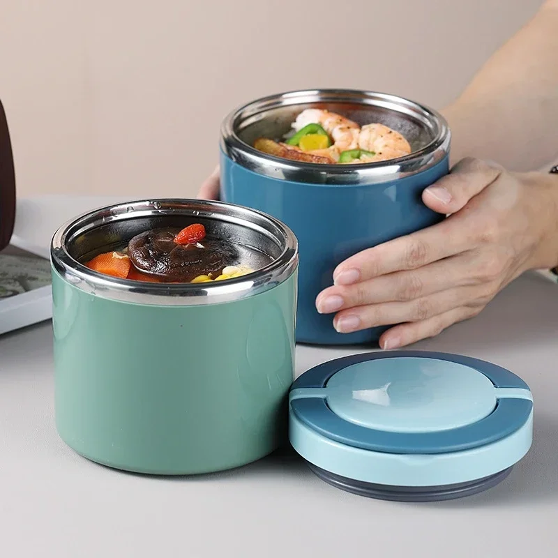 Food Storage Thermos - Stainless Steel Food Thermal Jar Vacuum