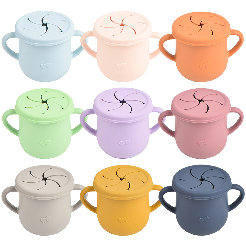 Food Storage 1 Year - Baby Silicone Feeding Cups Portable Drinkware