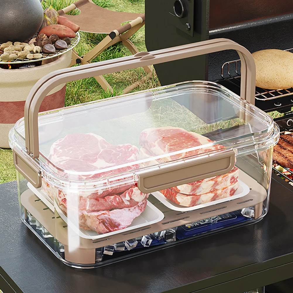Food Storage Bins - Portable Food Storage Container Large Capacity