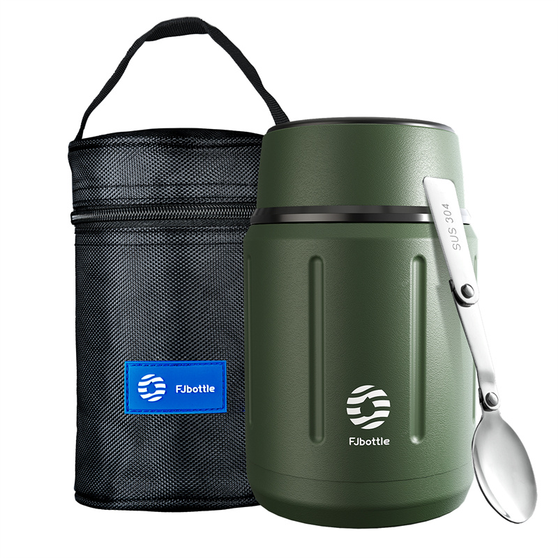 Food Storage Thermos - FEIJIAN 750ml Food Jar 316 Stainless