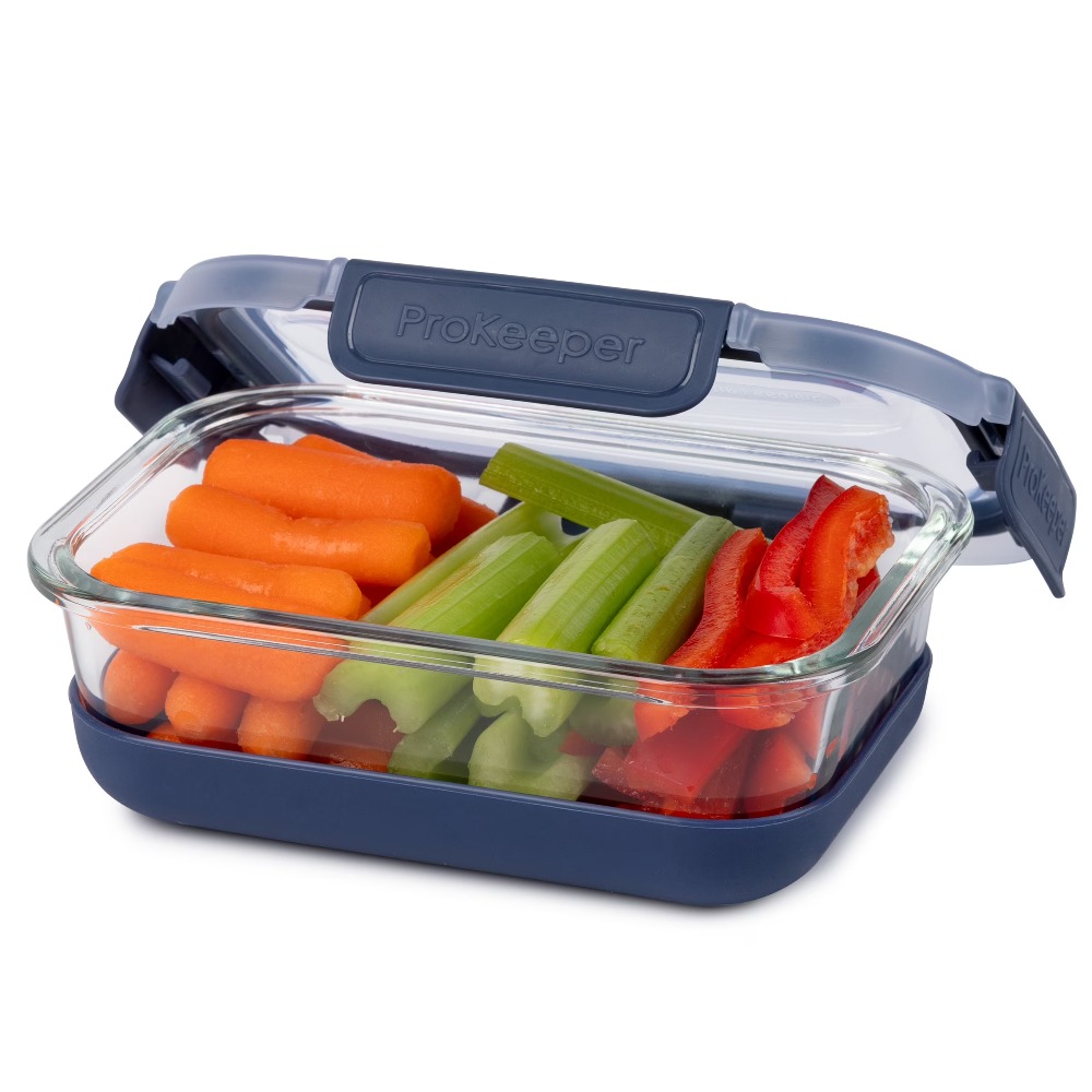 2.8 Cup Glass Food Storage Con - огляд і ціна Food Storage With Glass Lids
