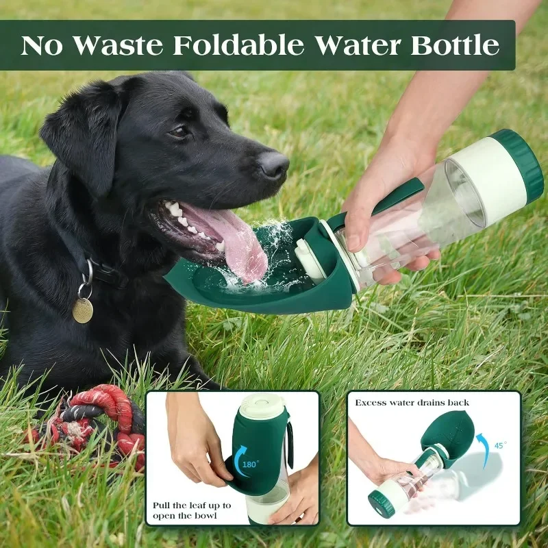 Dog Water Bottle Portable Dog  - огляд і ціна Portion Control Container
