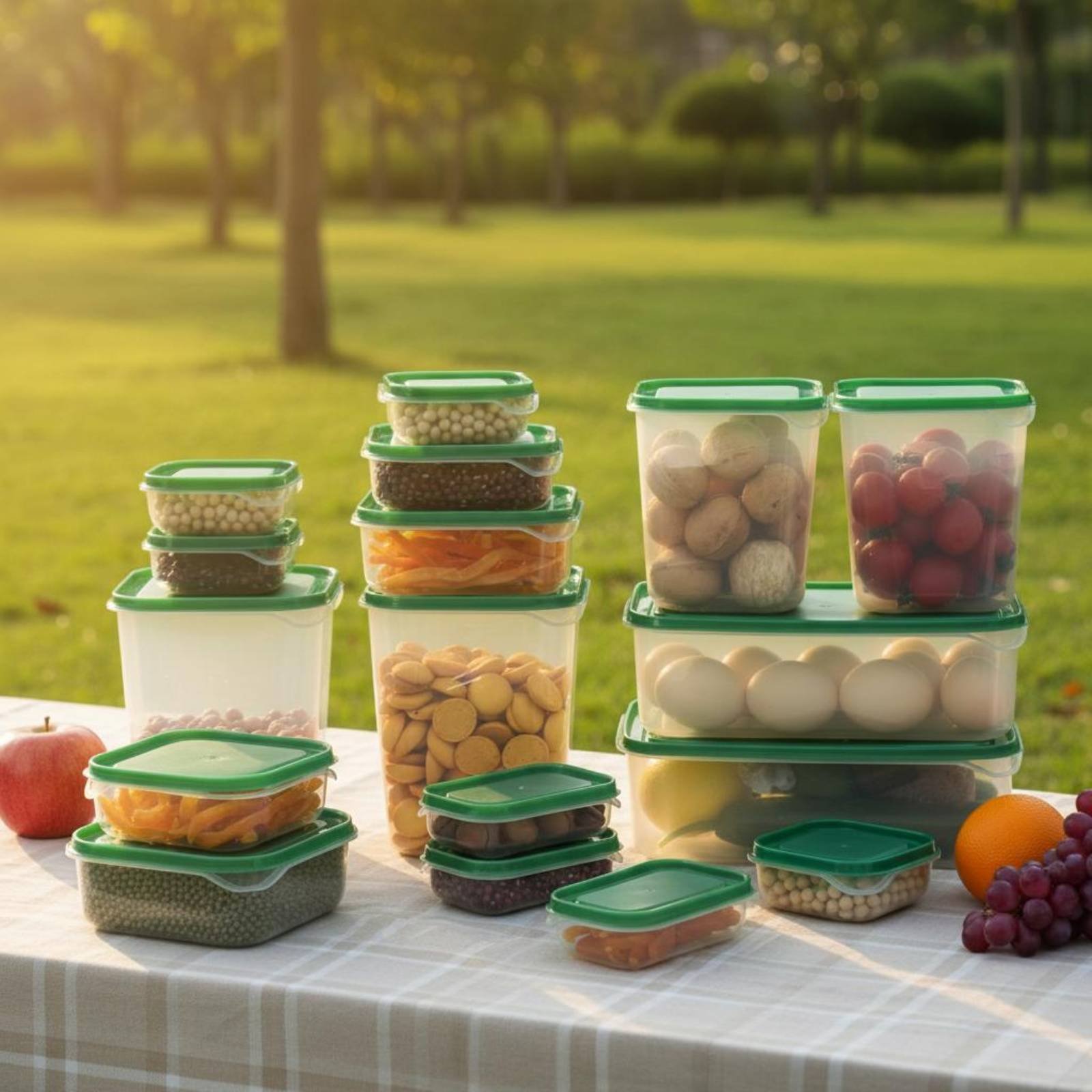 17 Pieces Fridge Storage Box S - огляд і ціна Food Storage Plastic Boxes