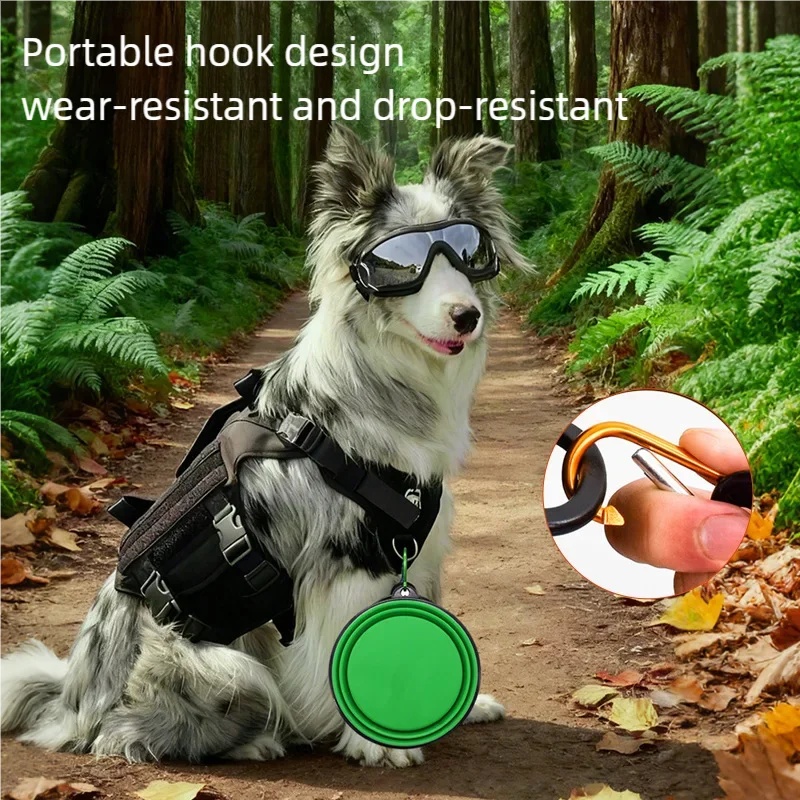 Folding Portable Silicone Dog  - огляд і ціна Portion Control Container