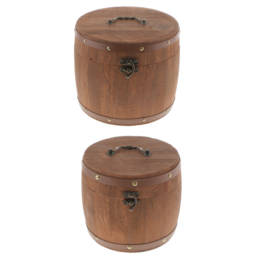 Wooden Tea Canister Airtight F - огляд і ціна Food Storage Jars With Wooden Lids