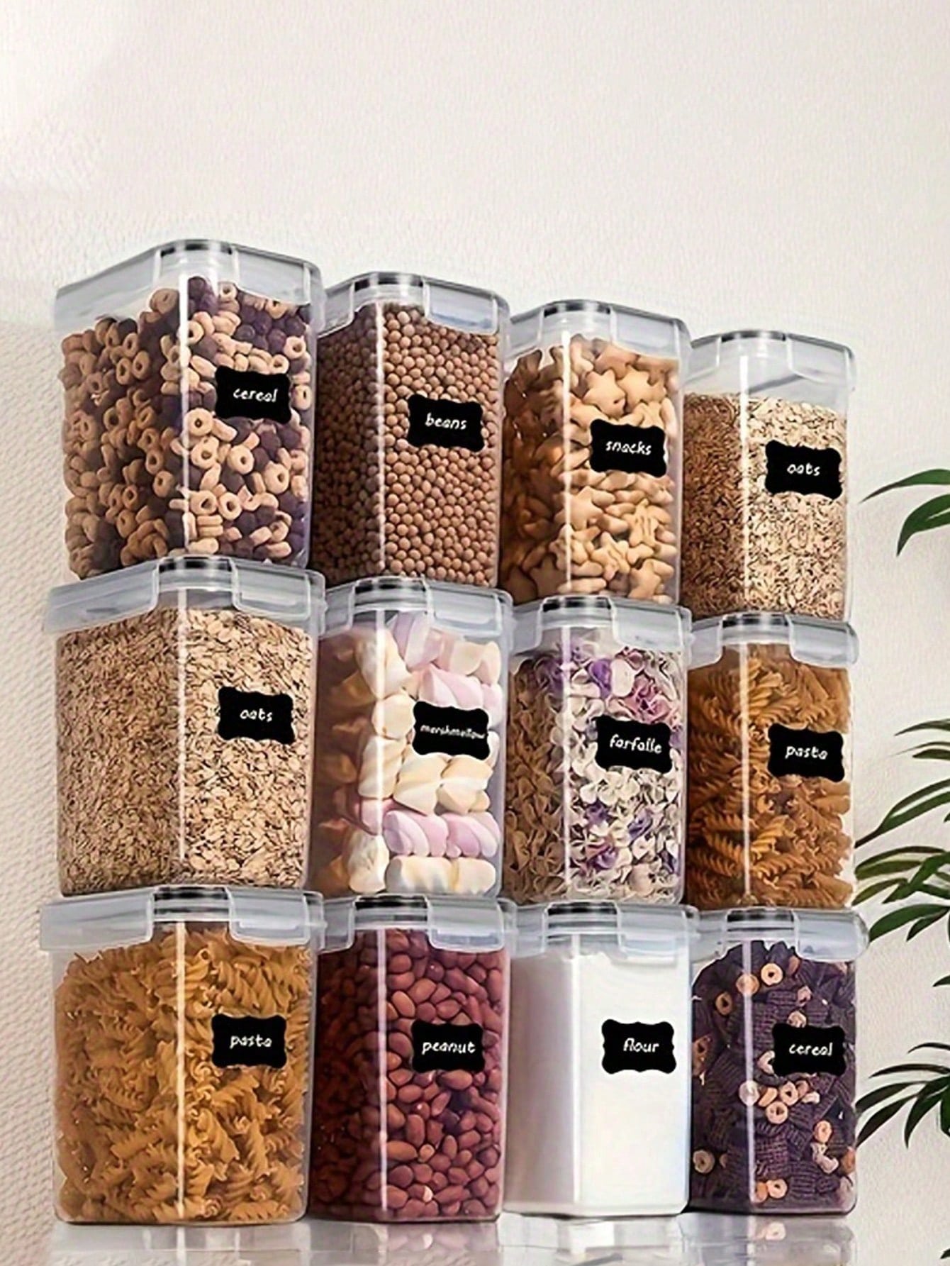 48pcs Airtight Food Storage Co - огляд і ціна Lock And Lock Food Storage