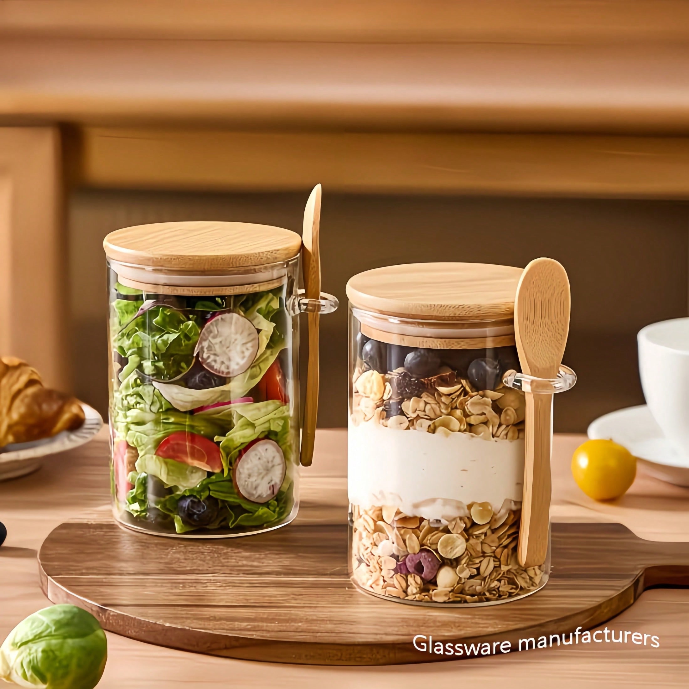 4-Piece Storage Set (Including - огляд і ціна Food Storage With Glass Lids