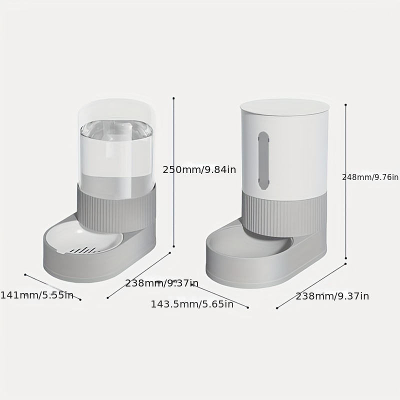 Large Capacity Cat Feeder Auto - огляд і ціна Portion Control Container