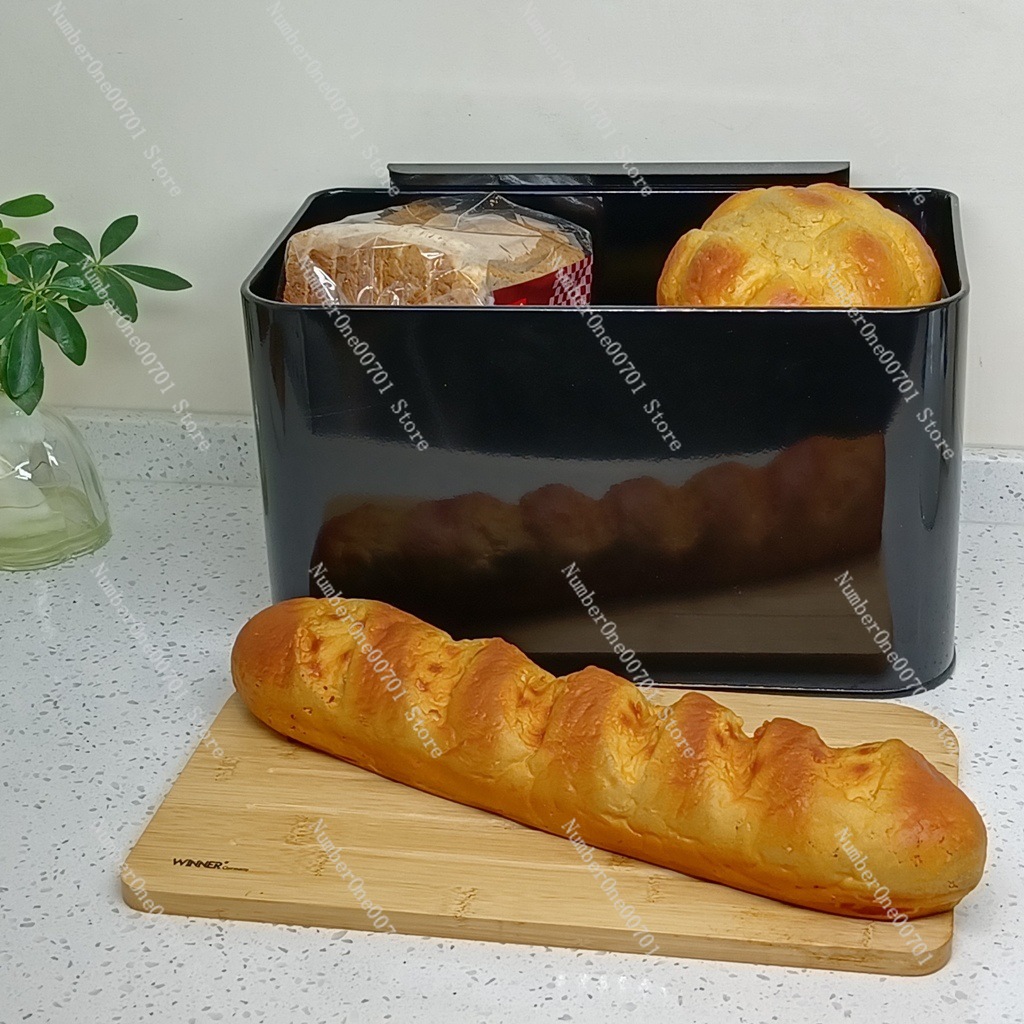 Kitchen Bread Box with Bamboo  - огляд і ціна Food Storage Bins