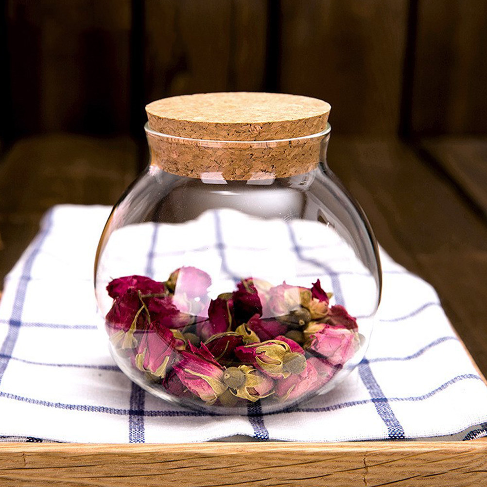 High Quality Glass Canister wi - огляд і ціна Food Storage Jars With Wooden Lids