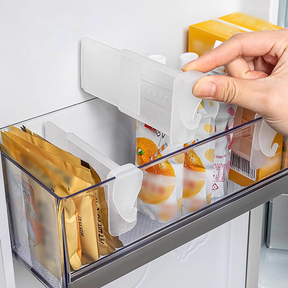 4/8-Pack Transparent Refrigera - огляд і ціна Food Storage Dividers
