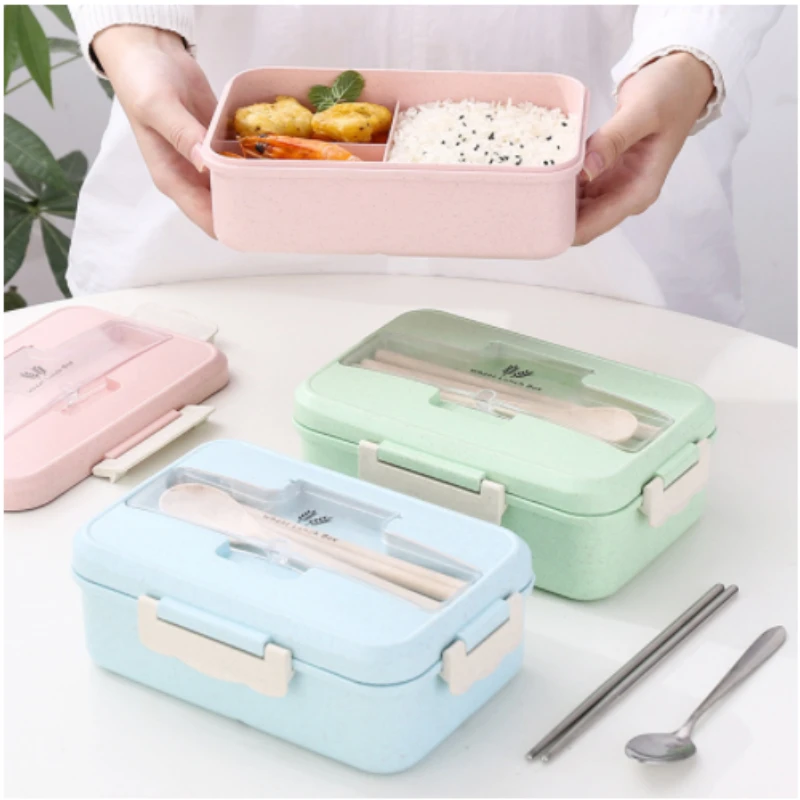 Microwave Lunch Box Wheat Stra - огляд і ціна Food Storage Zip Bags