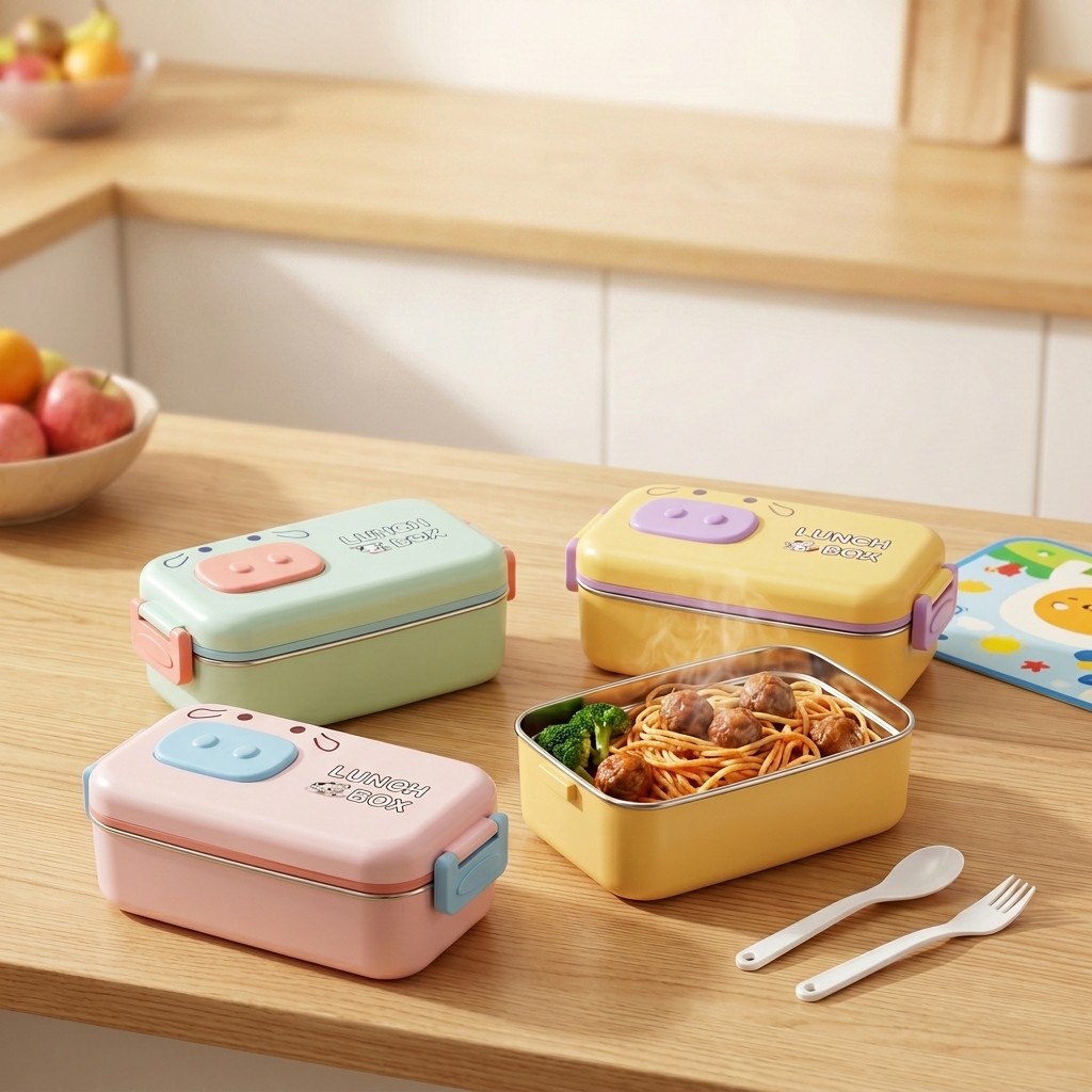 304 Stainless Steel Bento Box  - огляд і ціна Food Storage Dividers