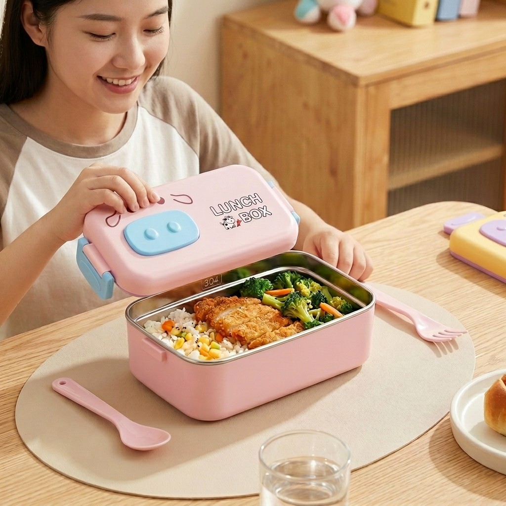 304 Stainless Steel Bento Box  - огляд і ціна Food Storage Dividers