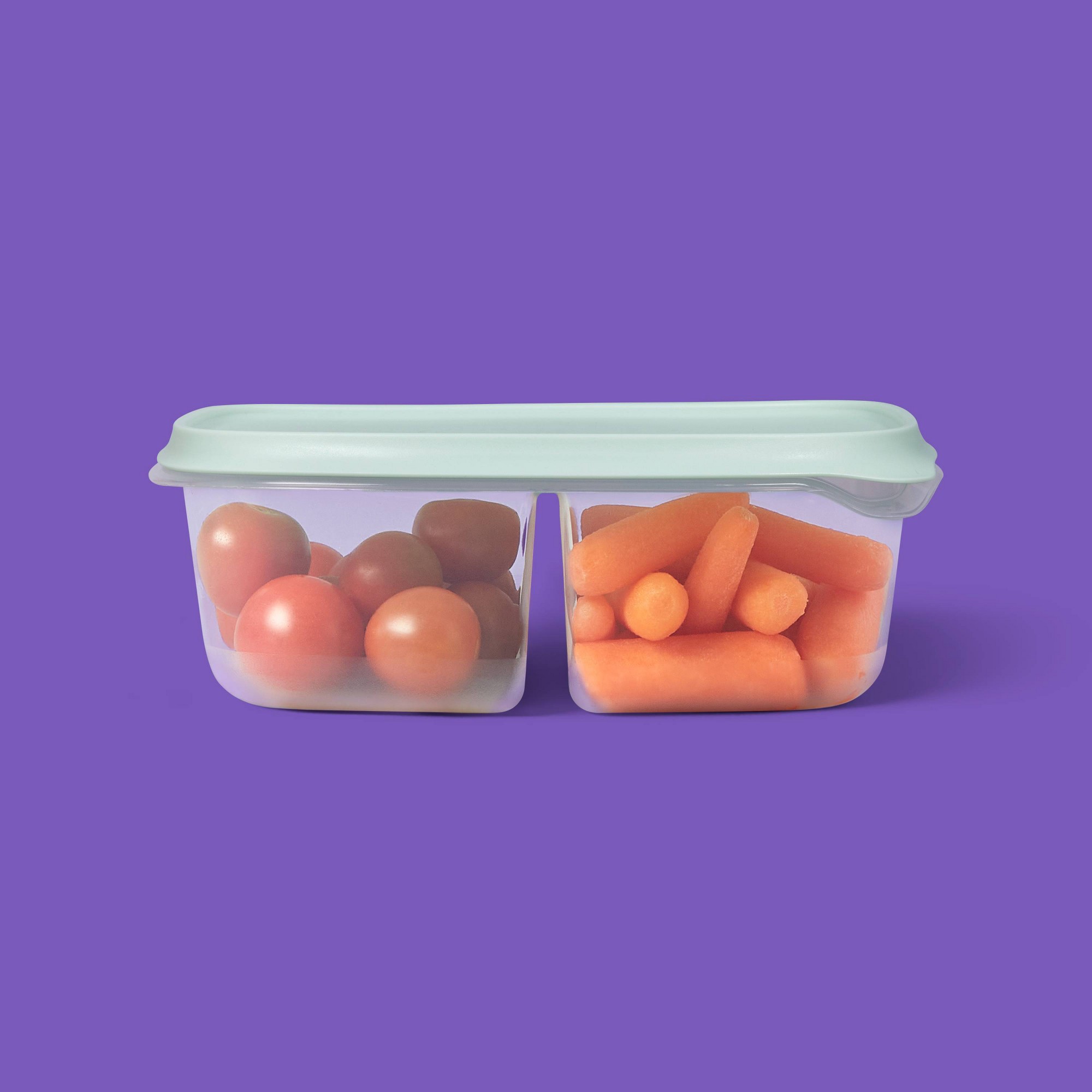 3ct Clear Plastic Divided Rect - огляд і ціна Food Storage Dividers