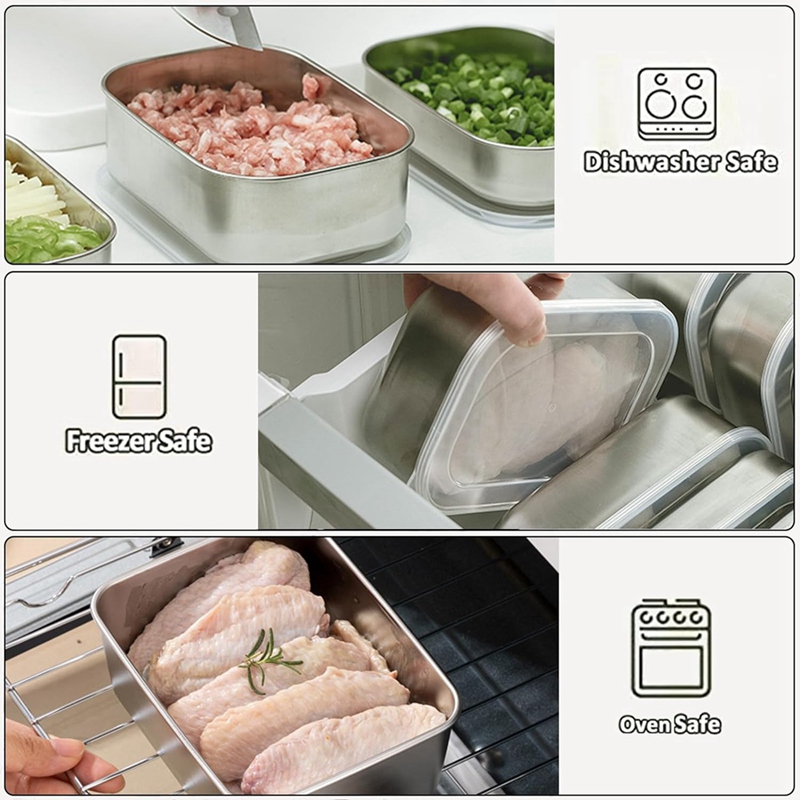 Stainless Steel Containers for - огляд і ціна Food Storage Safe