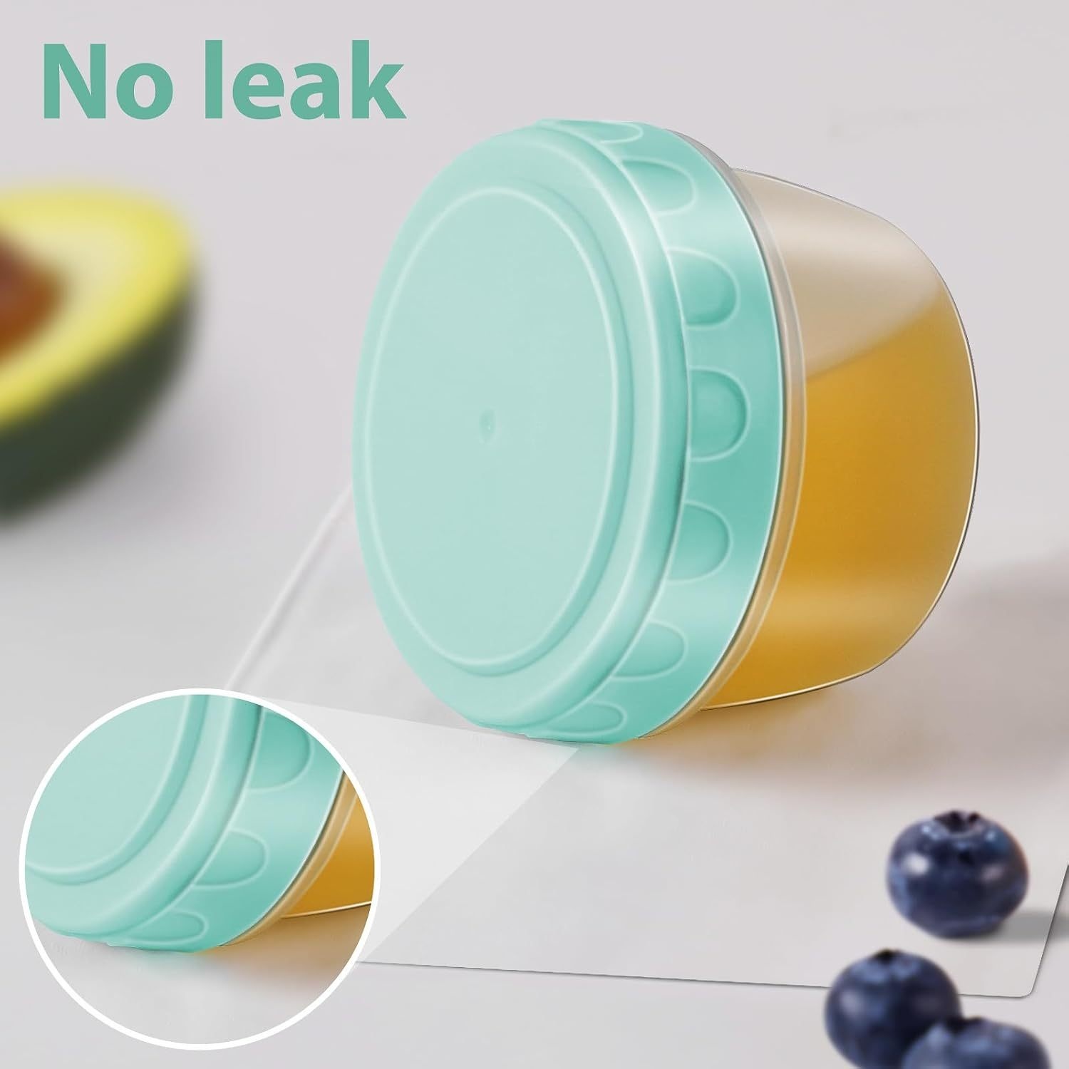 1-6 Pack 2.7 OZ Salad Dressing - огляд і ціна Food Storage Bowls