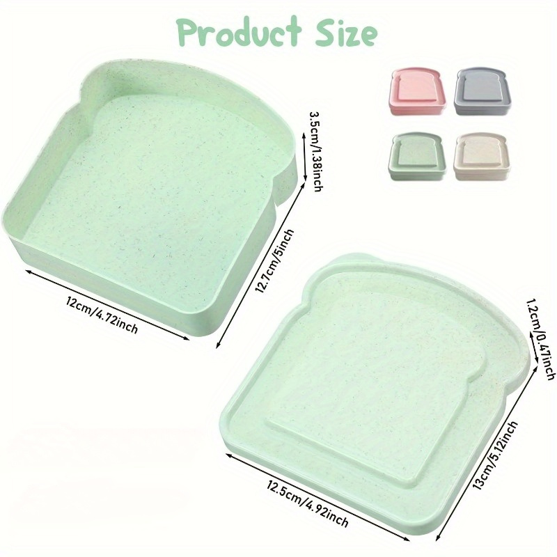 1pc Bento Boxes, Sandwich Cont - огляд і ціна Food Storage Plastic Boxes