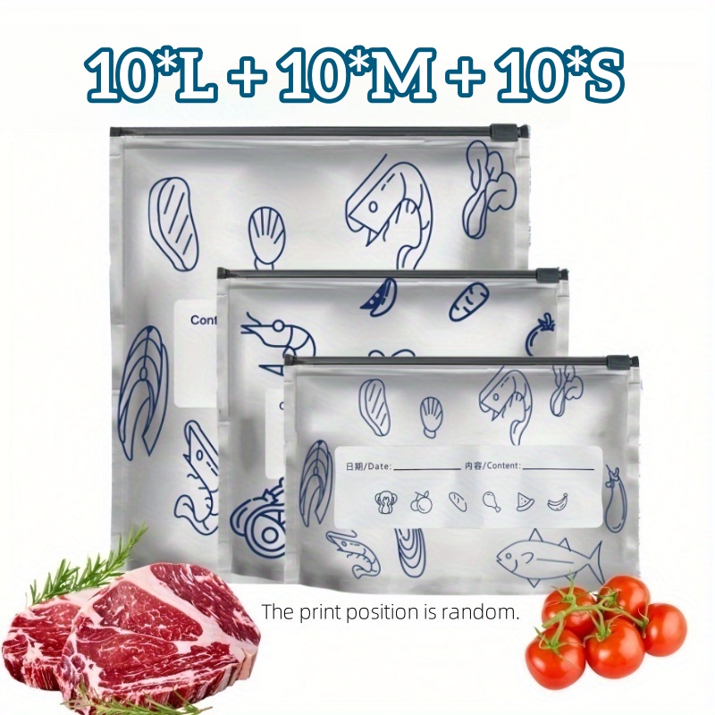 10/60pcs Aluminum Foil Storage - огляд і ціна Food Storage Essentials