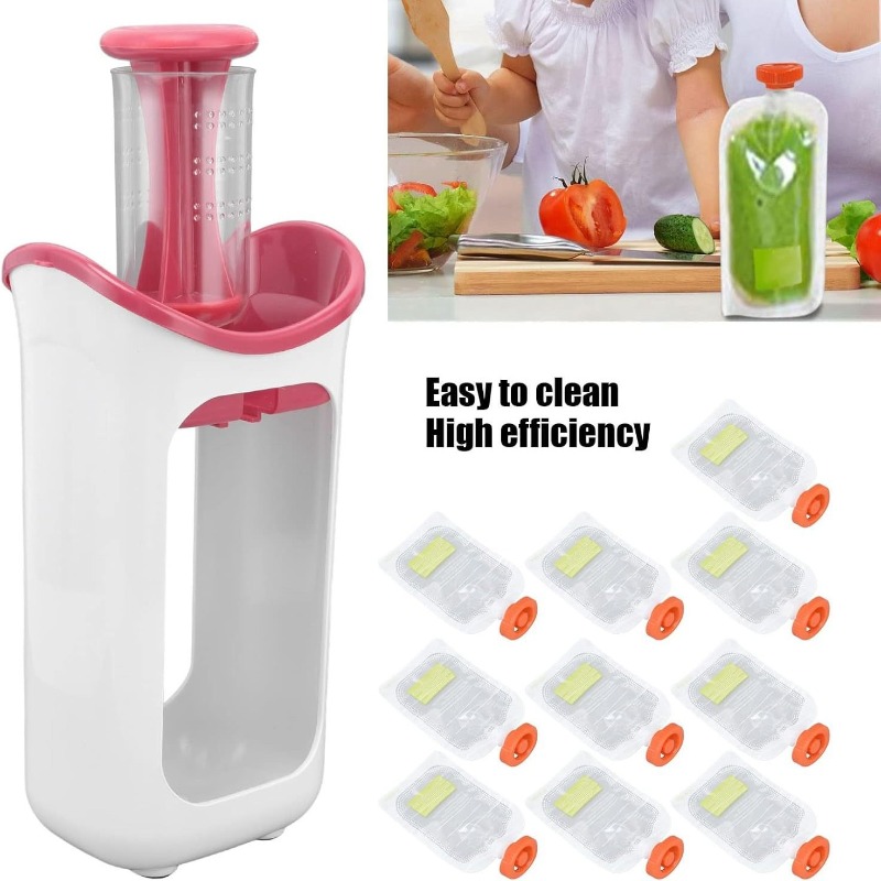 Baby Food Squeeze Station with - огляд і ціна Food Storage 1 Year