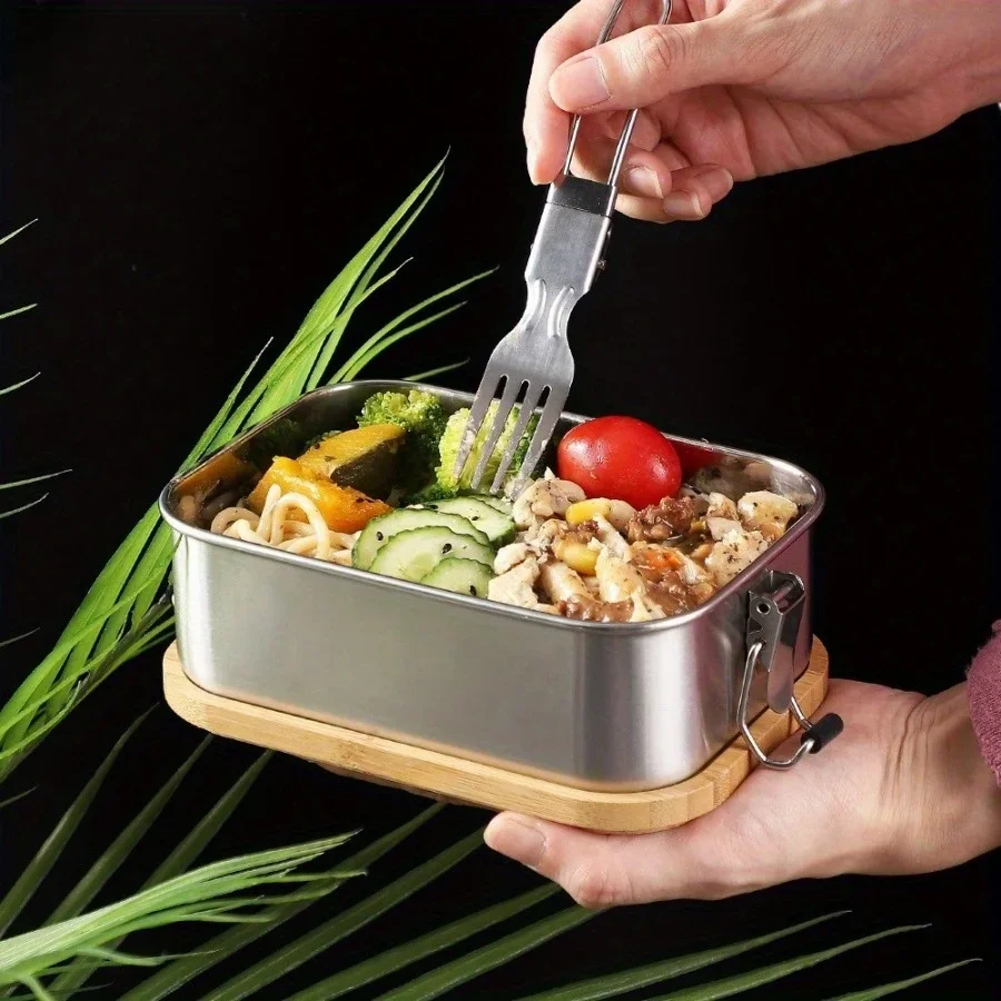 New 304 Stainless Steel Bamboo - огляд і ціна Food Storage Bins