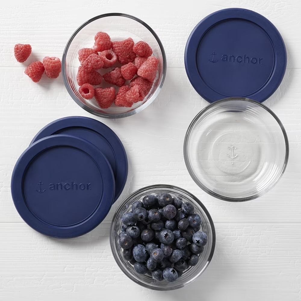Anchor Hocking Glass Food Stor - огляд і ціна Food Storage With Glass Lids