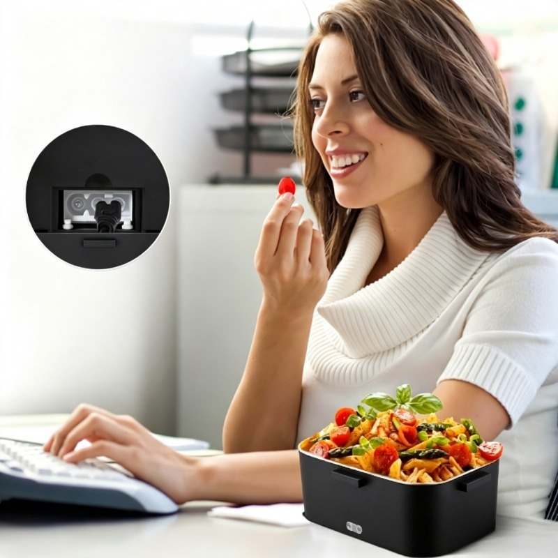 Electric Heated Lunch Box 110V - огляд і ціна Portable Food Warmer