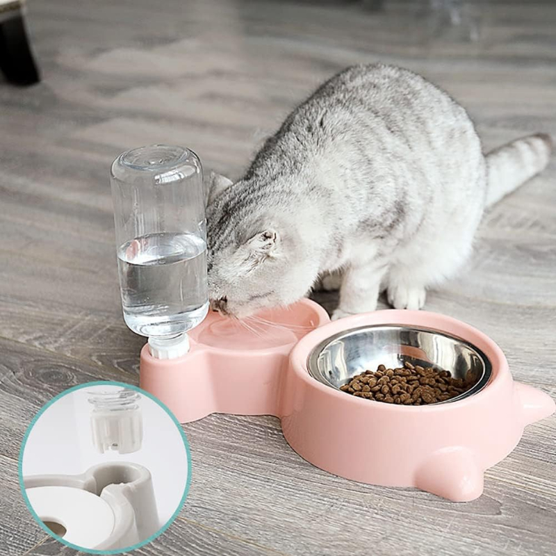 Pet Water Dispenser for Cats a - огляд і ціна Portion Control Container
