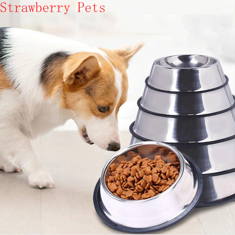 Stainless Steel Pet Dog Bowl F - огляд і ціна Dog Food Storage Xl