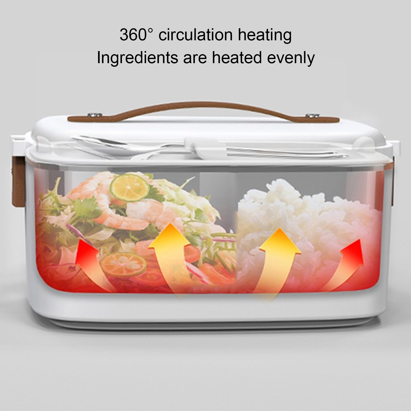 Electric Lunch Box Food Heater - огляд і ціна Portable Food Warmer