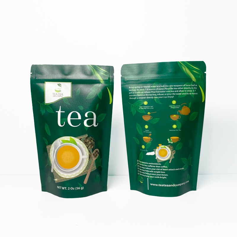 50Pcs/Lot Custom Tea Pouch Foo - огляд і ціна Food Storage Zip Bags