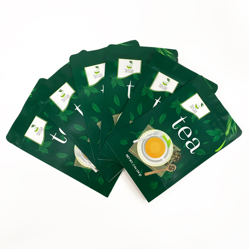 50Pcs/Lot Custom Tea Pouch Foo - огляд і ціна Food Storage Zip Bags