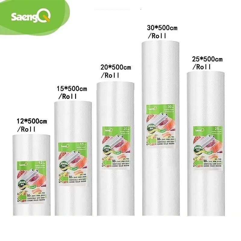 SaengQ Vacuum Bags for Food Va - огляд і ціна Food Storage Vacuum Bags