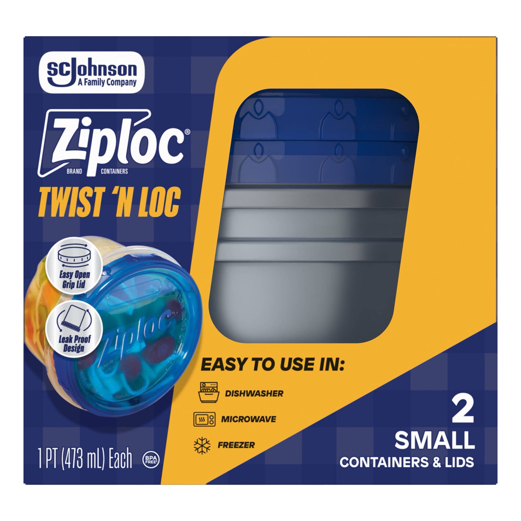 2ct Small Twist Lock Food Stor - огляд і ціна Lock And Lock Food Storage