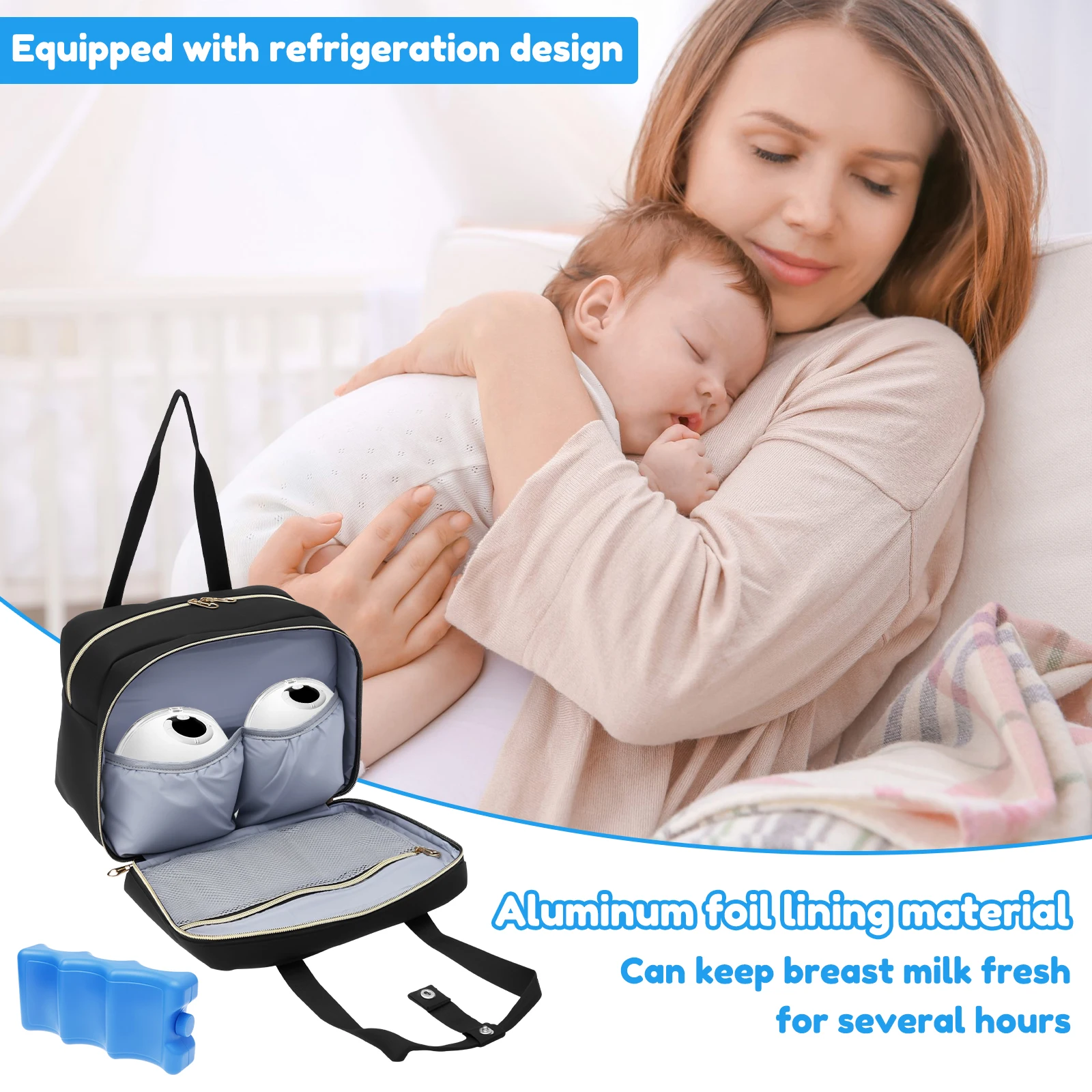 Breast Pump Storage Bag with I - огляд і ціна Food Storage 1 Year