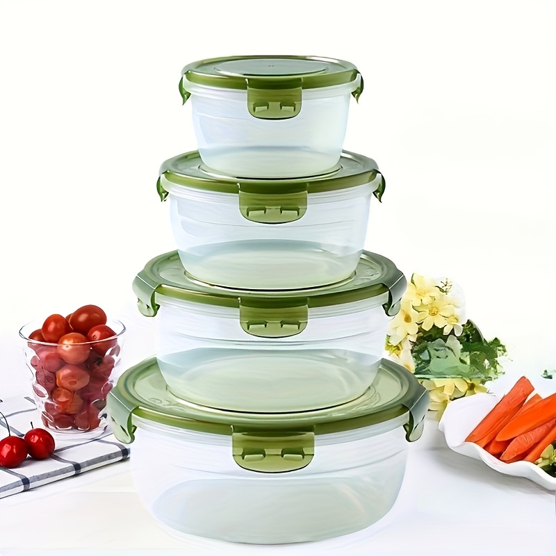 4 Plastic Food Storage Contain - огляд і ціна Food Storage Bins