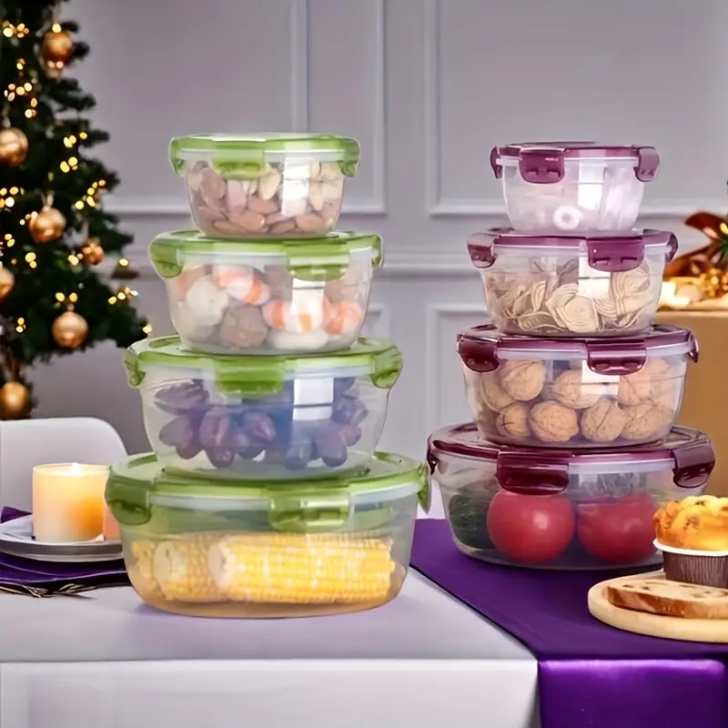 4 Plastic Food Storage Contain - огляд і ціна Food Storage Bins