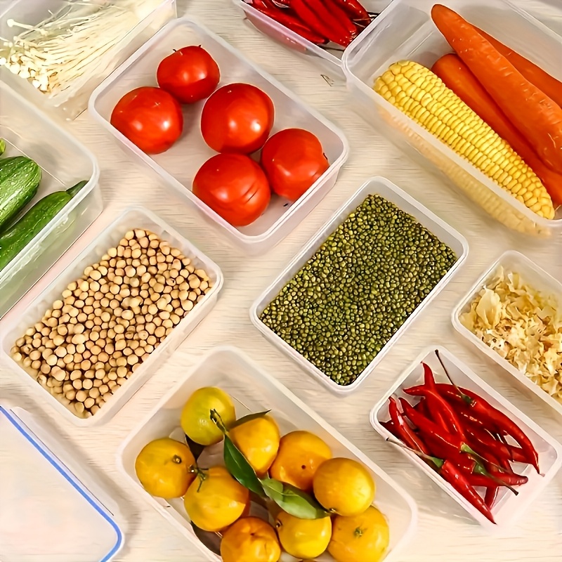 8Pcs Set Includes 4 Containers - огляд і ціна Food Storage Bins