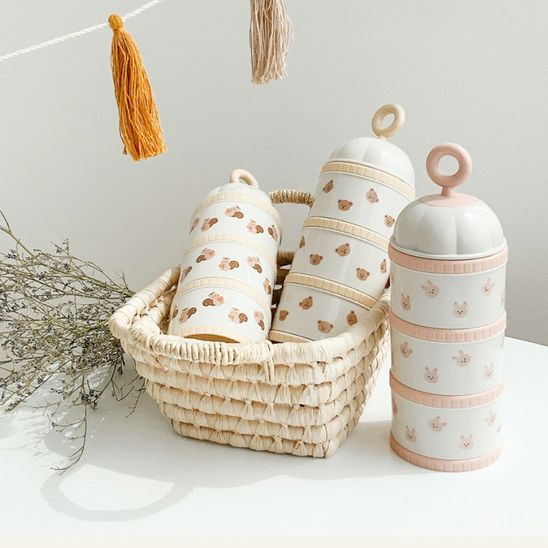 Cute Bear Milk Powder Box Baby - огляд і ціна Food Storage 1 Year