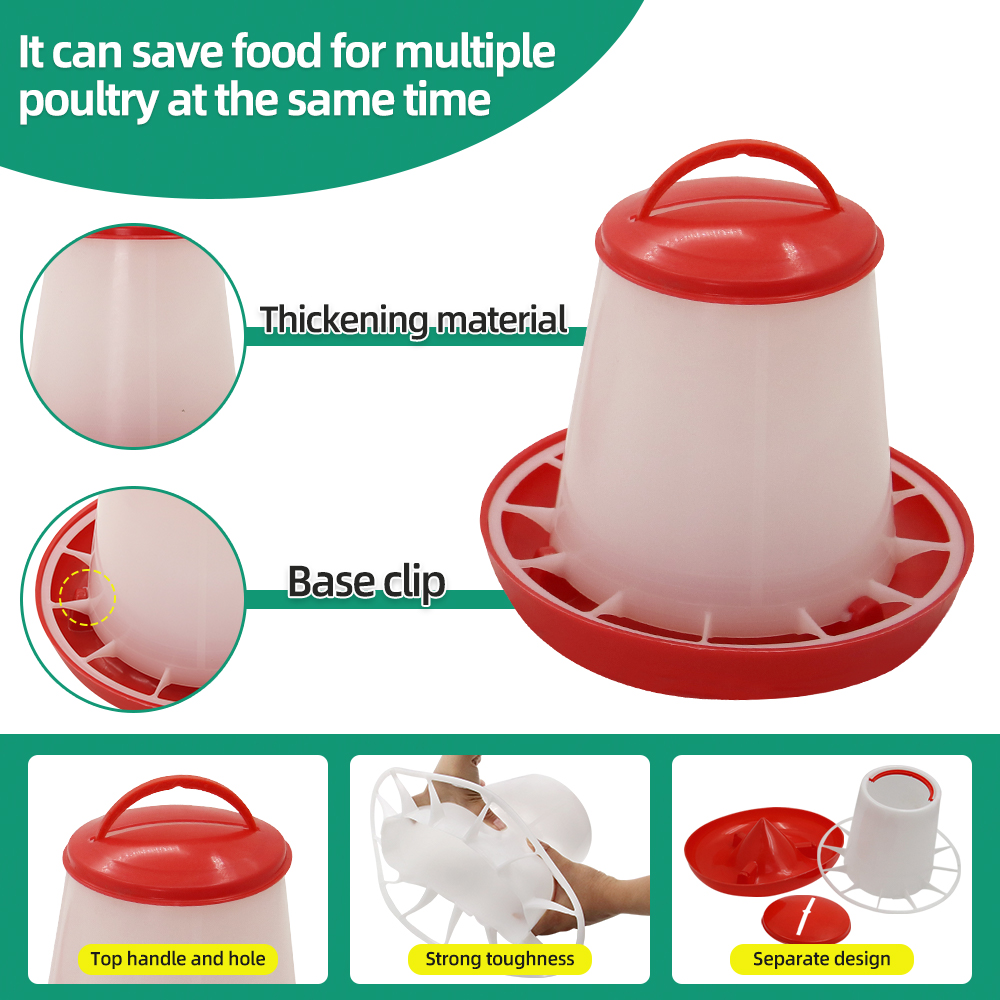 1.5kg 1.5L Poultry Feeder And  - огляд і ціна Portion Control Container