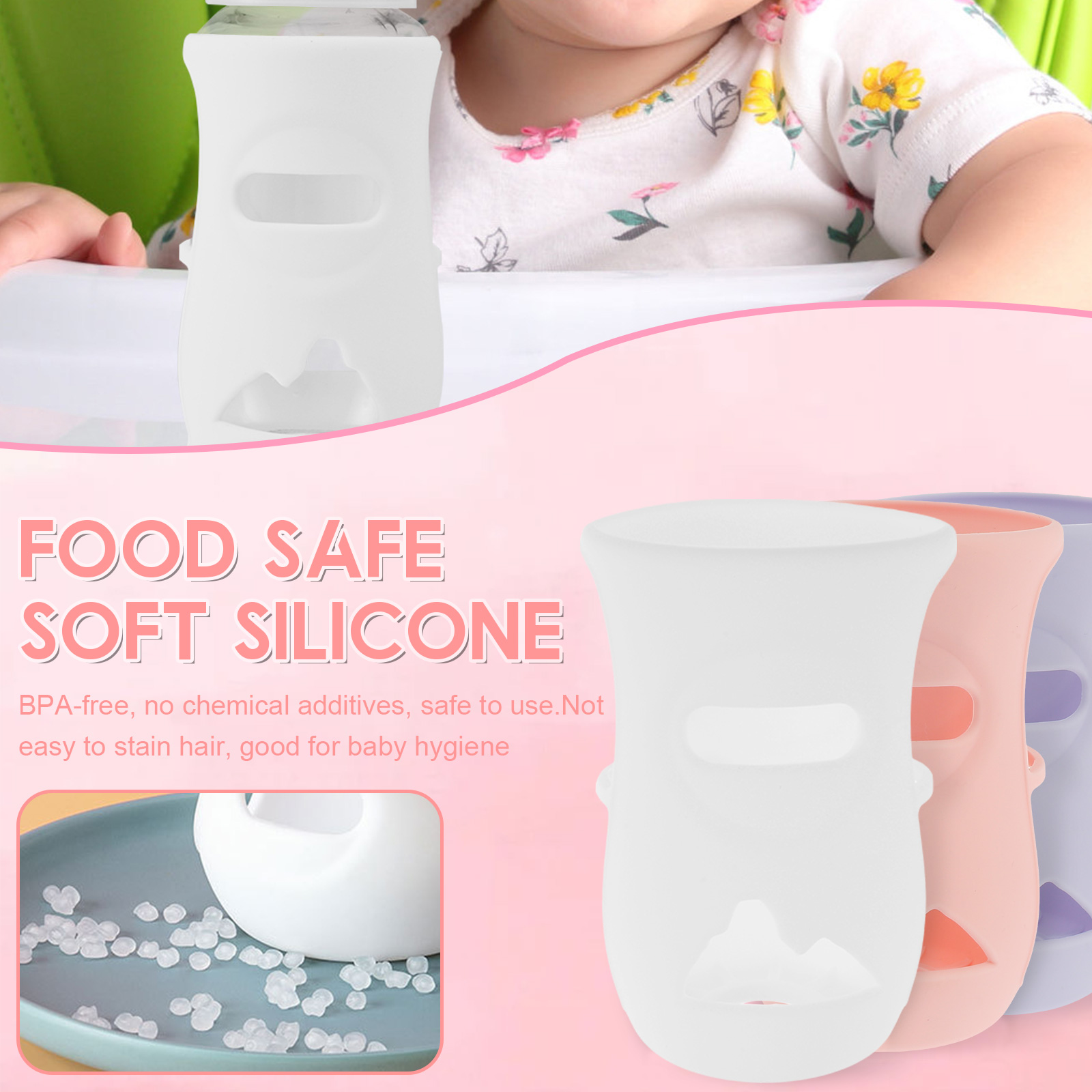 Silicone Sleeves Silicone Baby - огляд і ціна Food Storage 1 Year