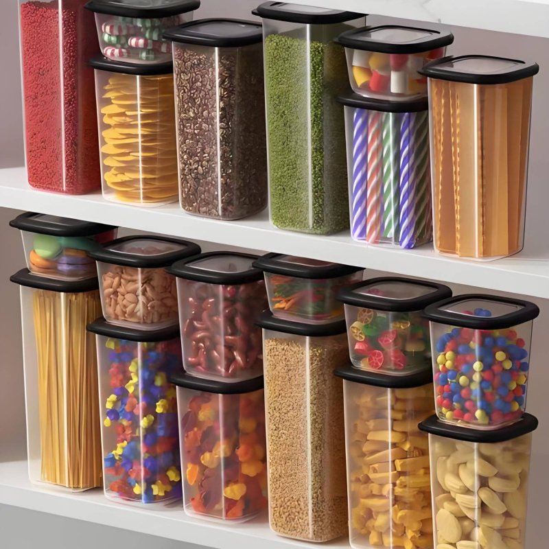 6 Pieces Airtight Food Storage - огляд і ціна Food Storage Bins