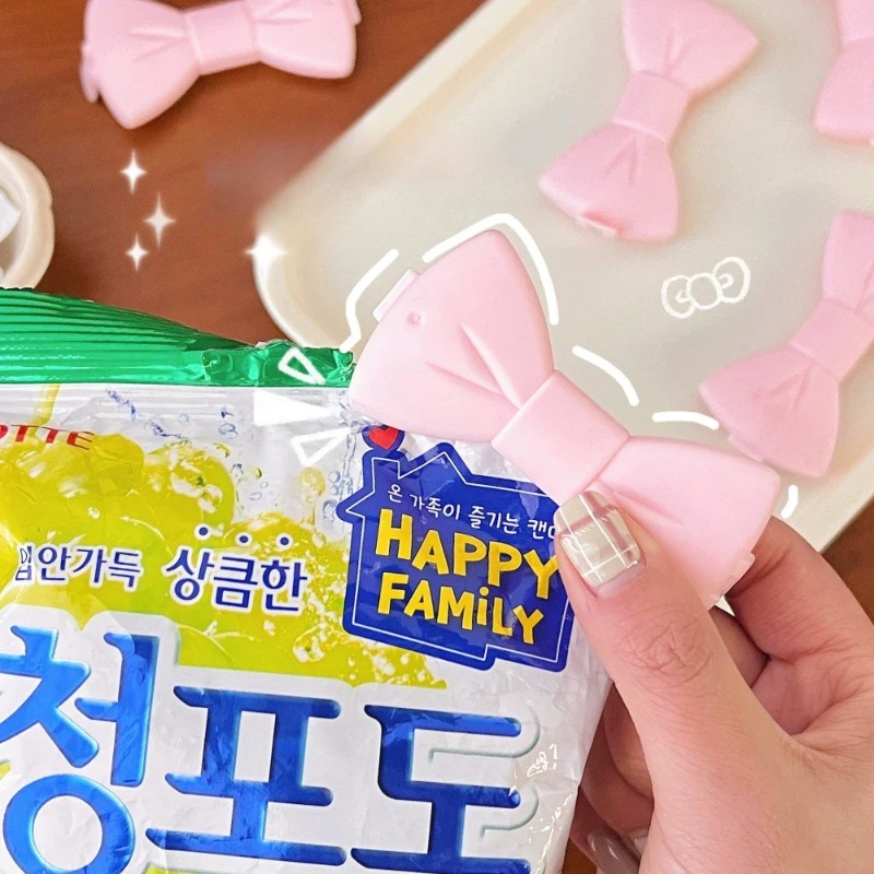 5PCS Kawaii Food Sealing Clip  - огляд і ціна Food Storage Zip Bags