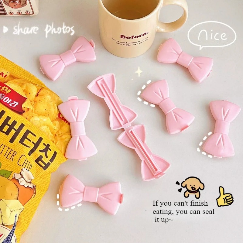 5PCS Kawaii Food Sealing Clip  - огляд і ціна Food Storage Zip Bags