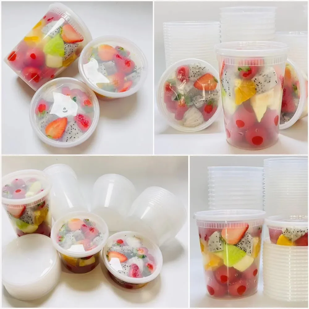 24pcs Deli Food Storage Contai - огляд і ціна Food Storage Bowls