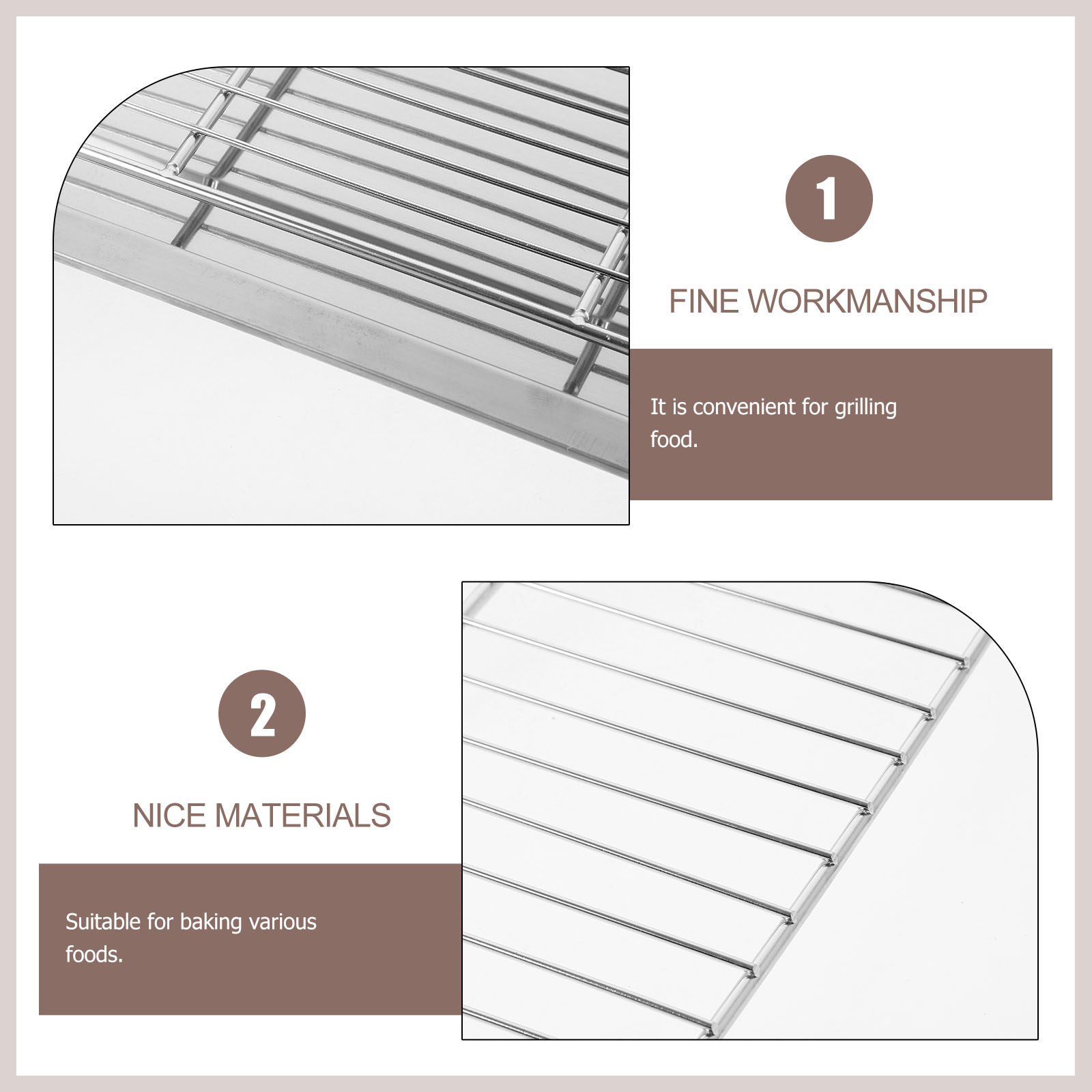 1Set Stainless Steel Wire Baki - огляд і ціна Food Storage For Restaurant