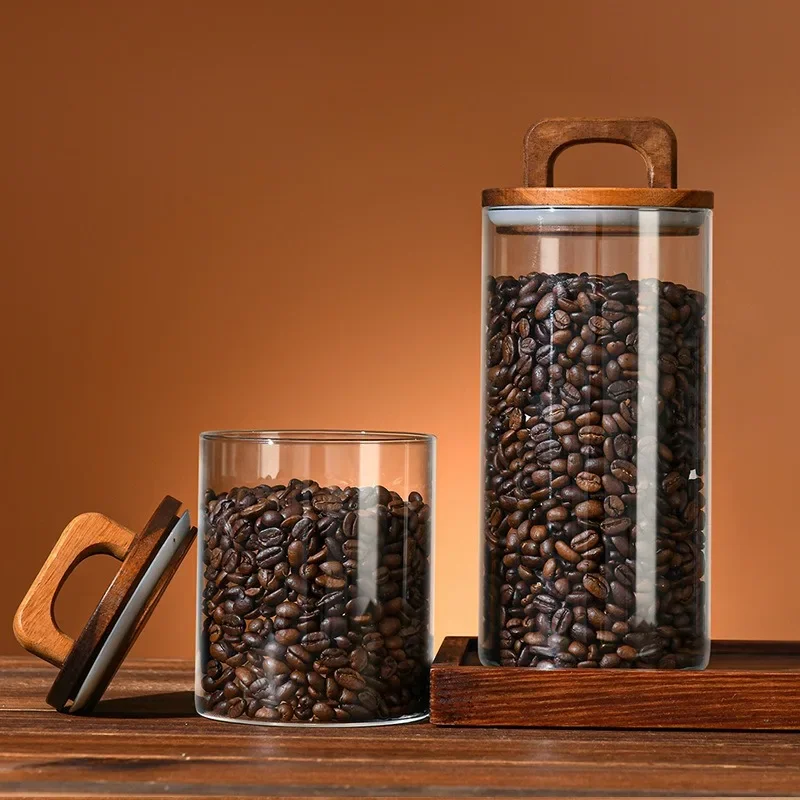 Clear Glass Jar with Bamboo Li - огляд і ціна Food Storage With Glass Lids